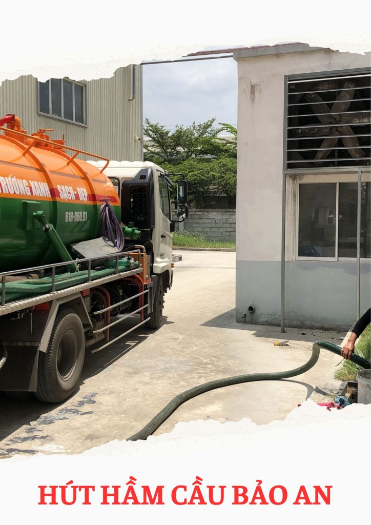 công ty hút hầm cầu tại phường Bảo An luôn sằn sàng giải quyết vấn đề ngay khi khách hàng cần.
